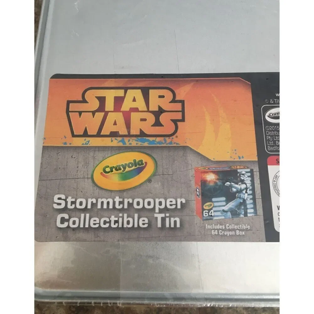 Bundle Sale 3 for $15 | New Crayola Storm Trooper Collectible 64-Count Crayon Ti